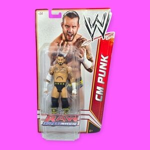 WWE CM Punk Raw Supershow Wrestling Action Figure